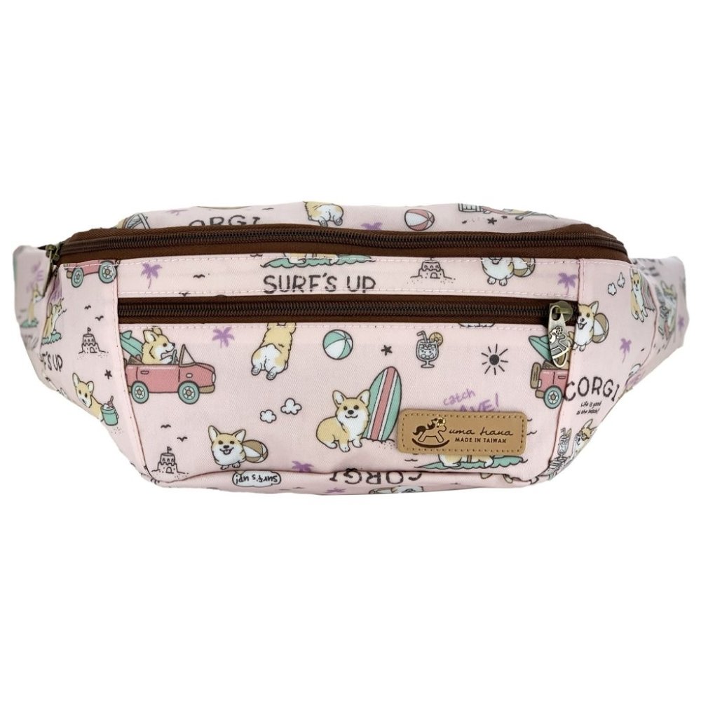 Waterproof Corgi Large Fanny Pack Crossbody Sling - Picture 1 of 14
